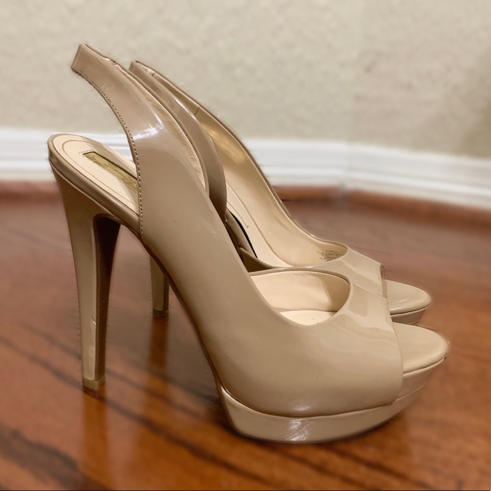 Jessica Simpson Nude High Heels